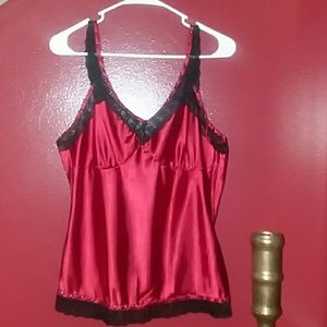 BLACKLIST by Lip Service satin camisole studs lace